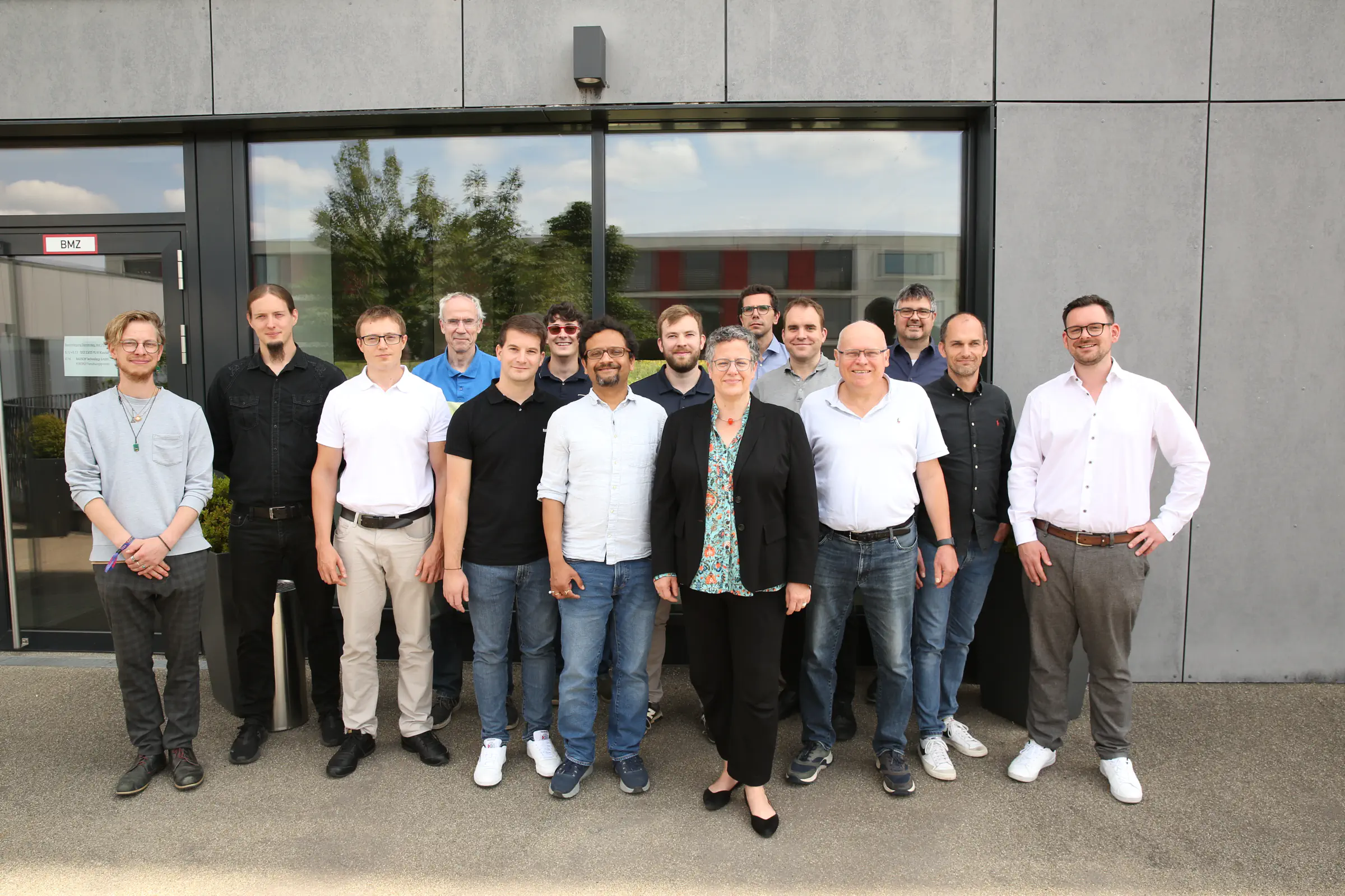 Gruppenfoto RAUSCH Technology KINERGY-Projektabschluss